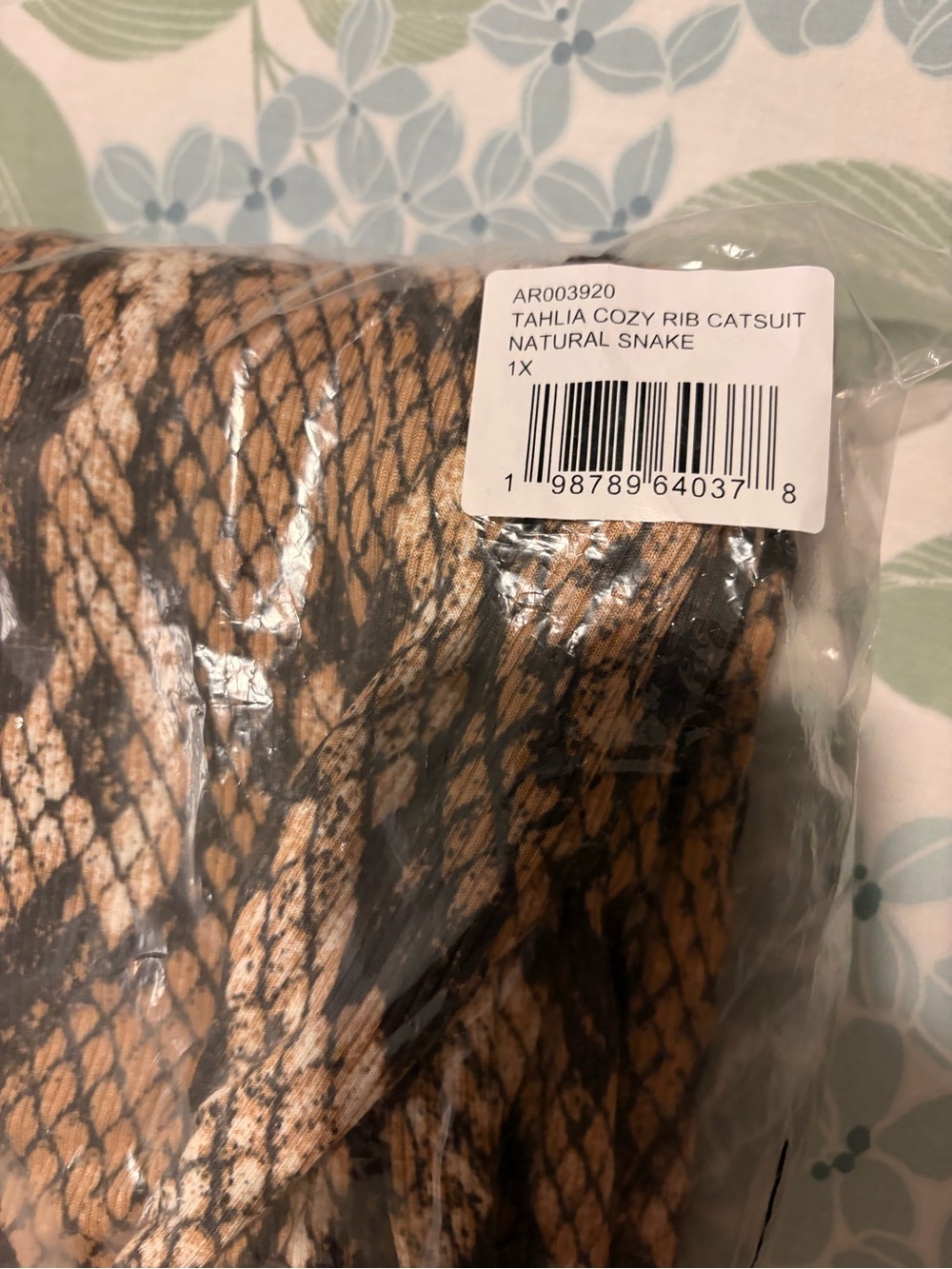 AFRM Talia Catsuit in Size 1X - Picture 5 of 7